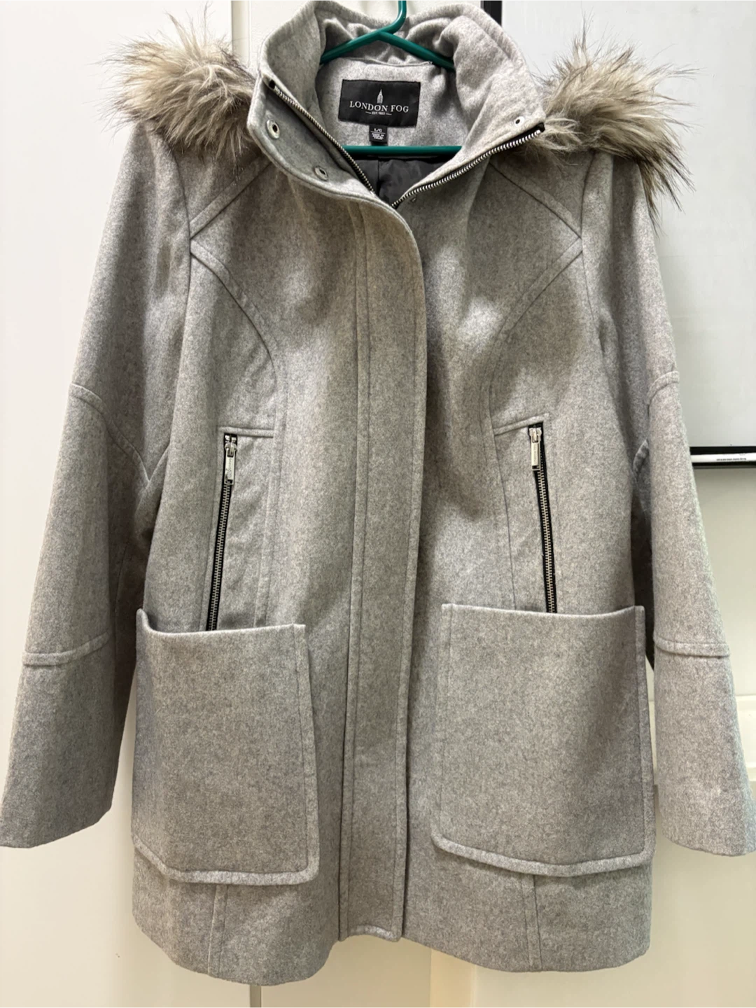 🏈 London Fog Wool Coat - photo 4