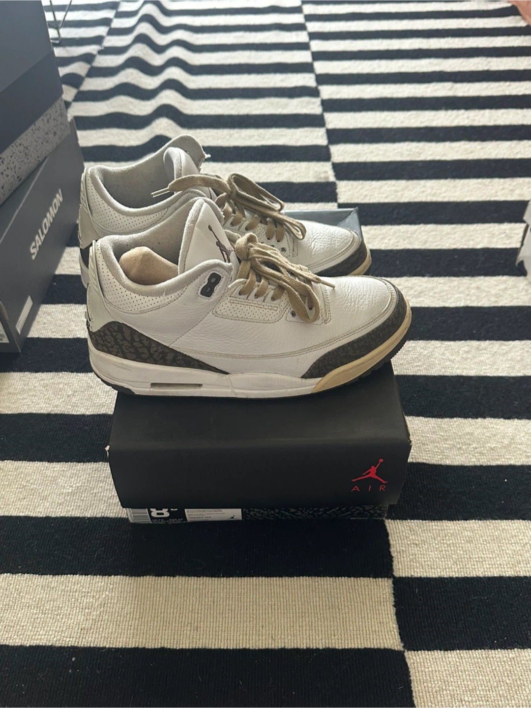 Air Jordan 3 Retro White/Dark Mocha