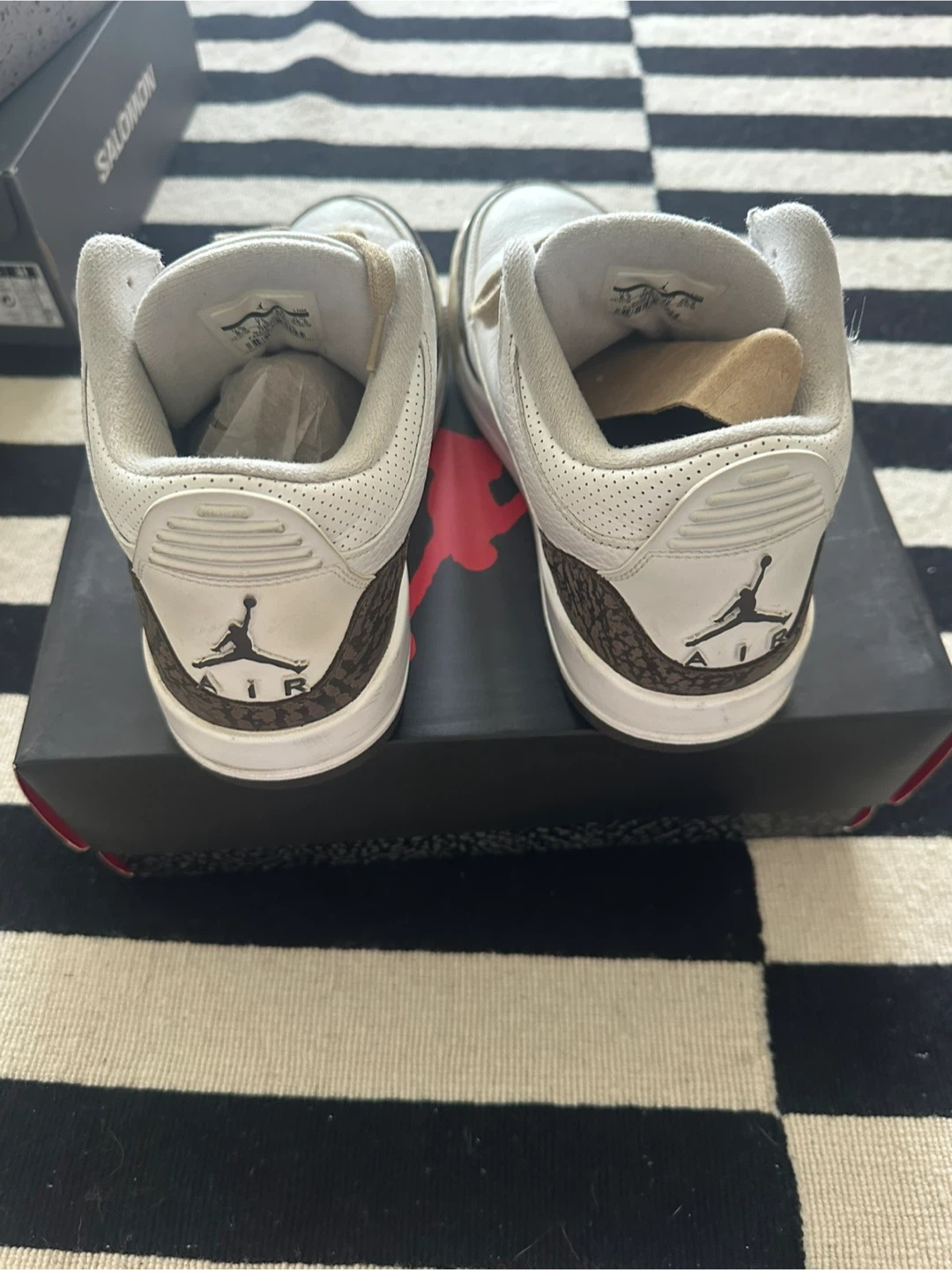 Air Jordan 3 Retro White/Dark Mocha - photo 2