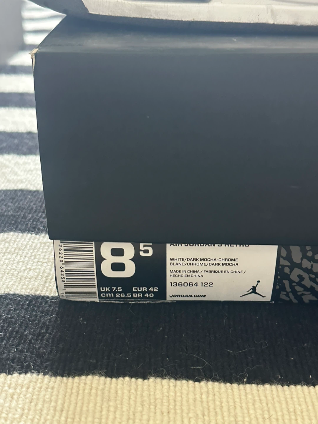 Air Jordan 3 Retro White/Dark Mocha - photo 3