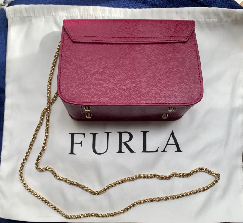 Furla Magenta / Berry Metropolis Mini Crossbody Bag 🏈 - photo 3