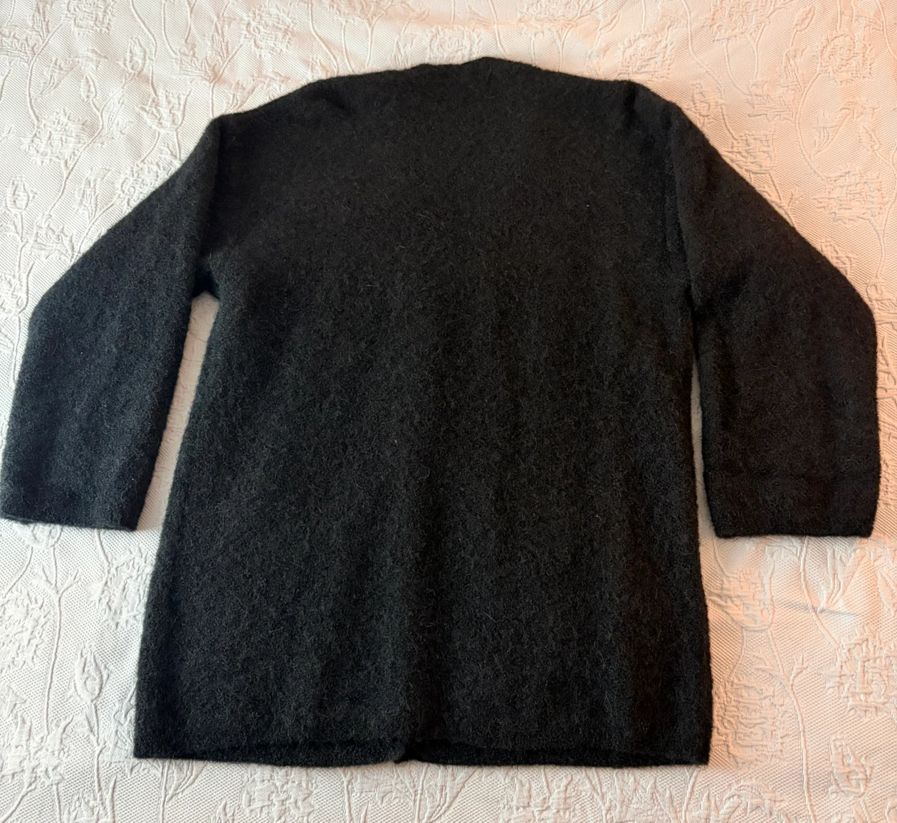 Uniqlo U Black Wool-Blend Cardigan, size Large - photo 2
