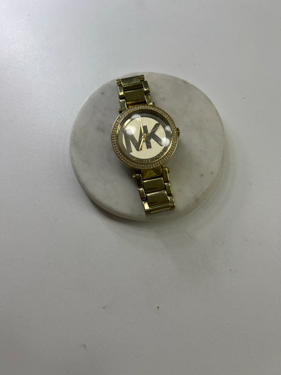 Michael Kors Gold-Tone Watch 🏈