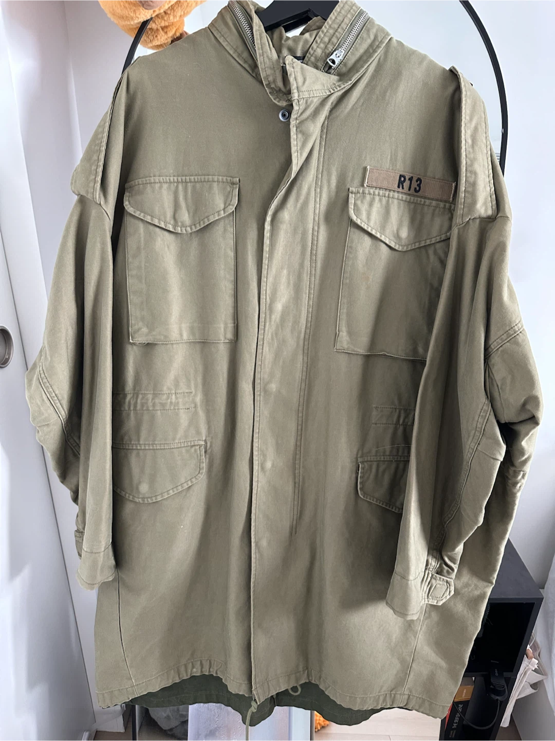 R13 Oversized M65 Jacket