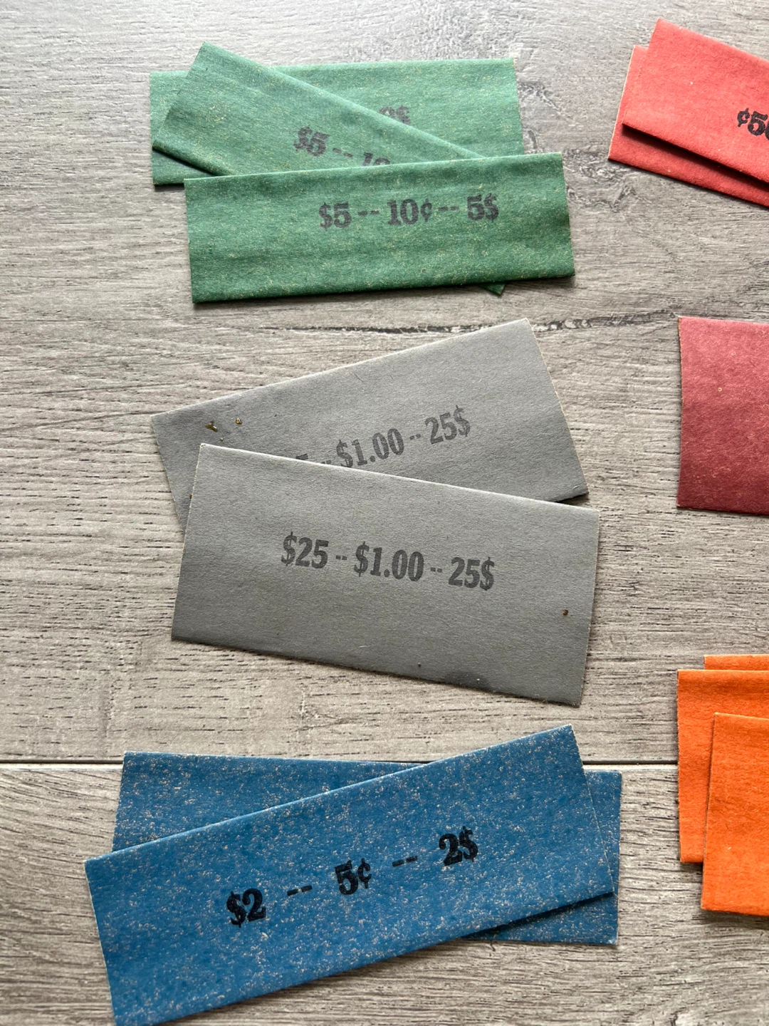 Assorted Coin Wrappers 🏈 - photo 2