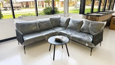 Outdoor Sectional Sofa with Table