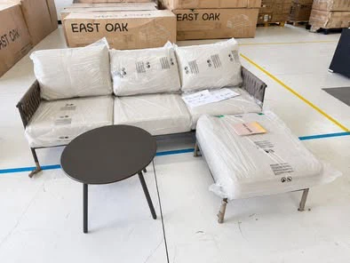 East Oak Outdoor Sofa Set