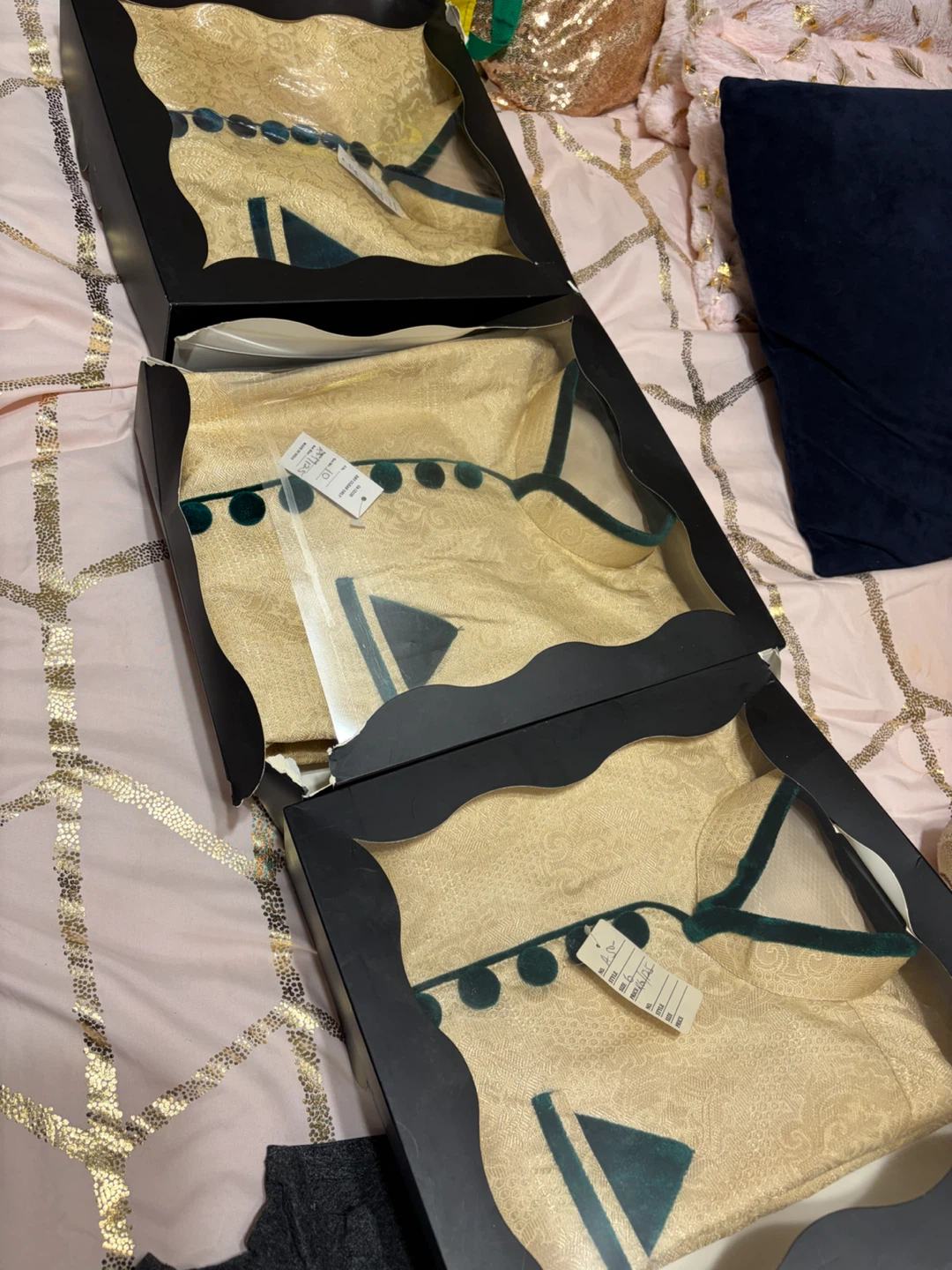 Gold and Teal Traditional Boys' Kurta Set all 35$ - photo 3