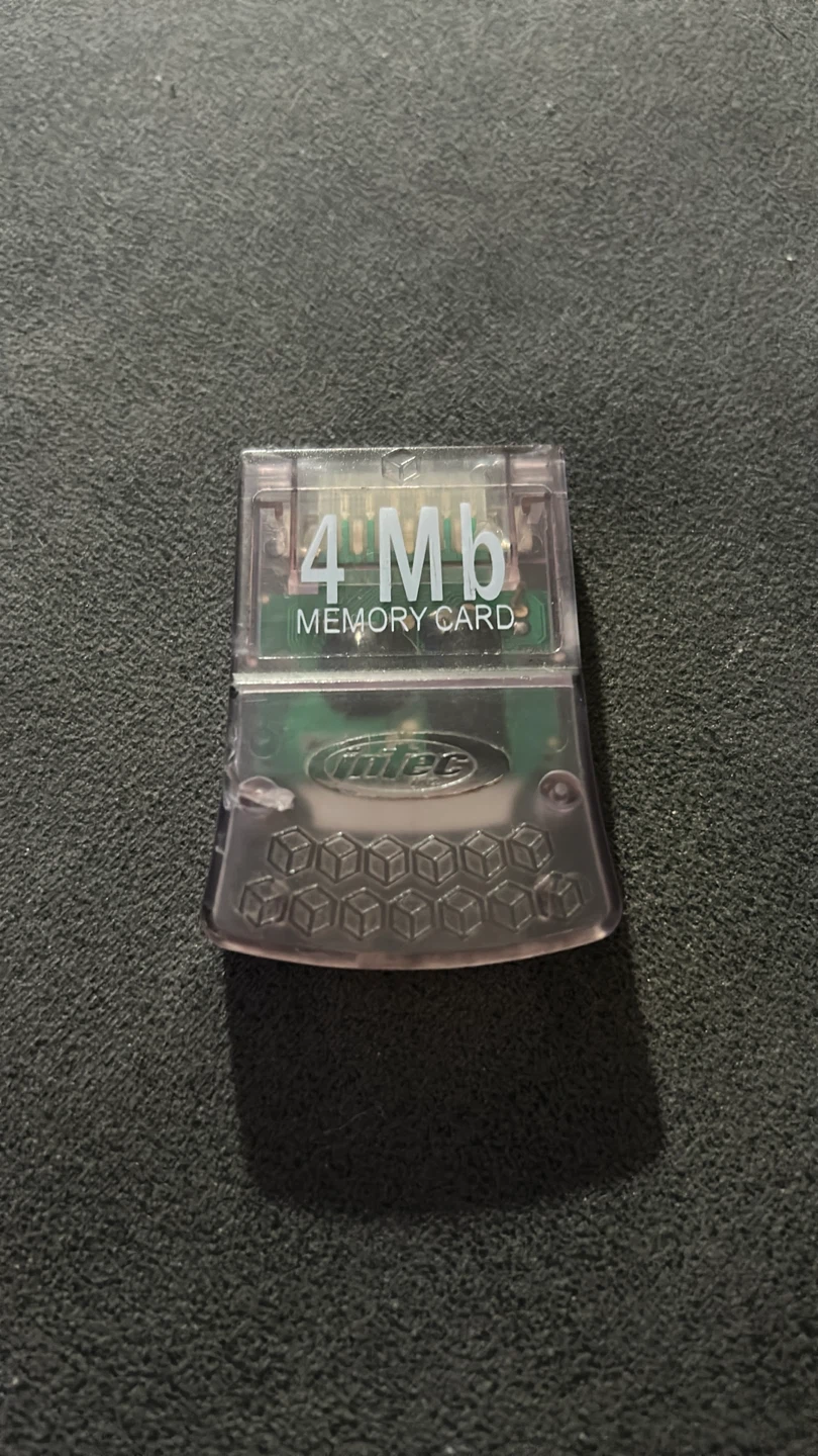 Intec 4MB Memory Card for GameCube