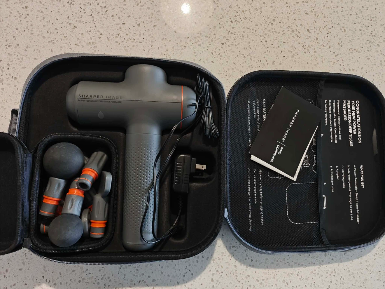Sharper Image Power Percussion Deep Tissue Massager