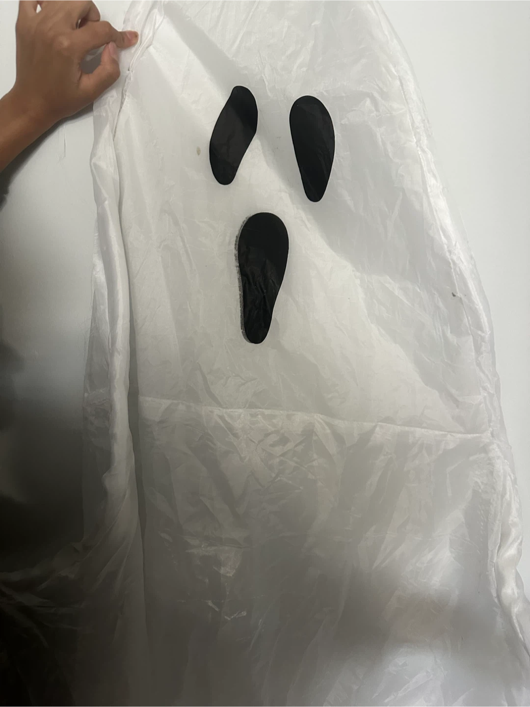 White hanging ghost Halloween decoration