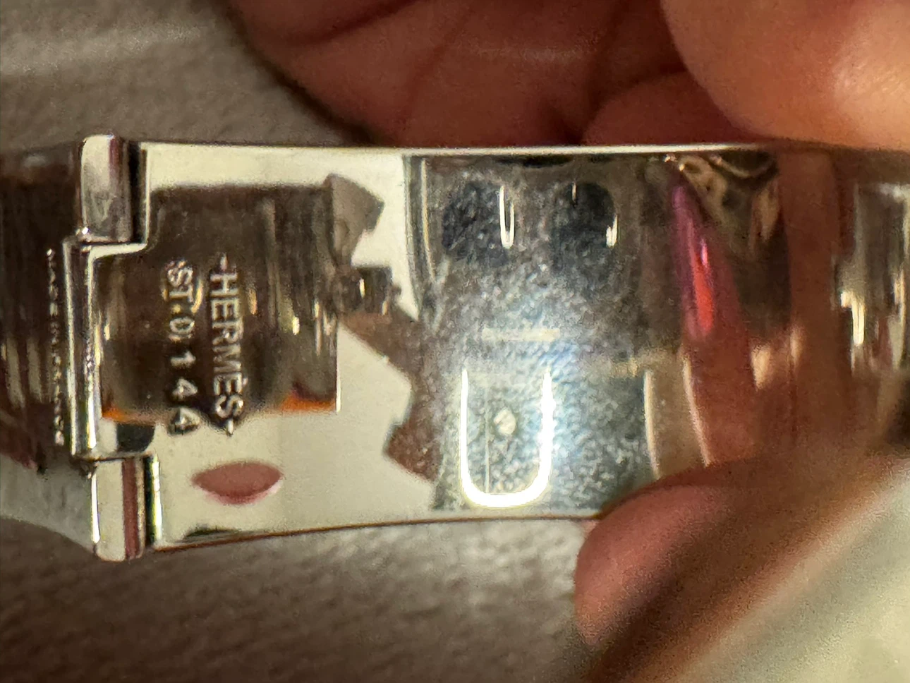 Authentic Hermes Clic H Bracelet - photo 3