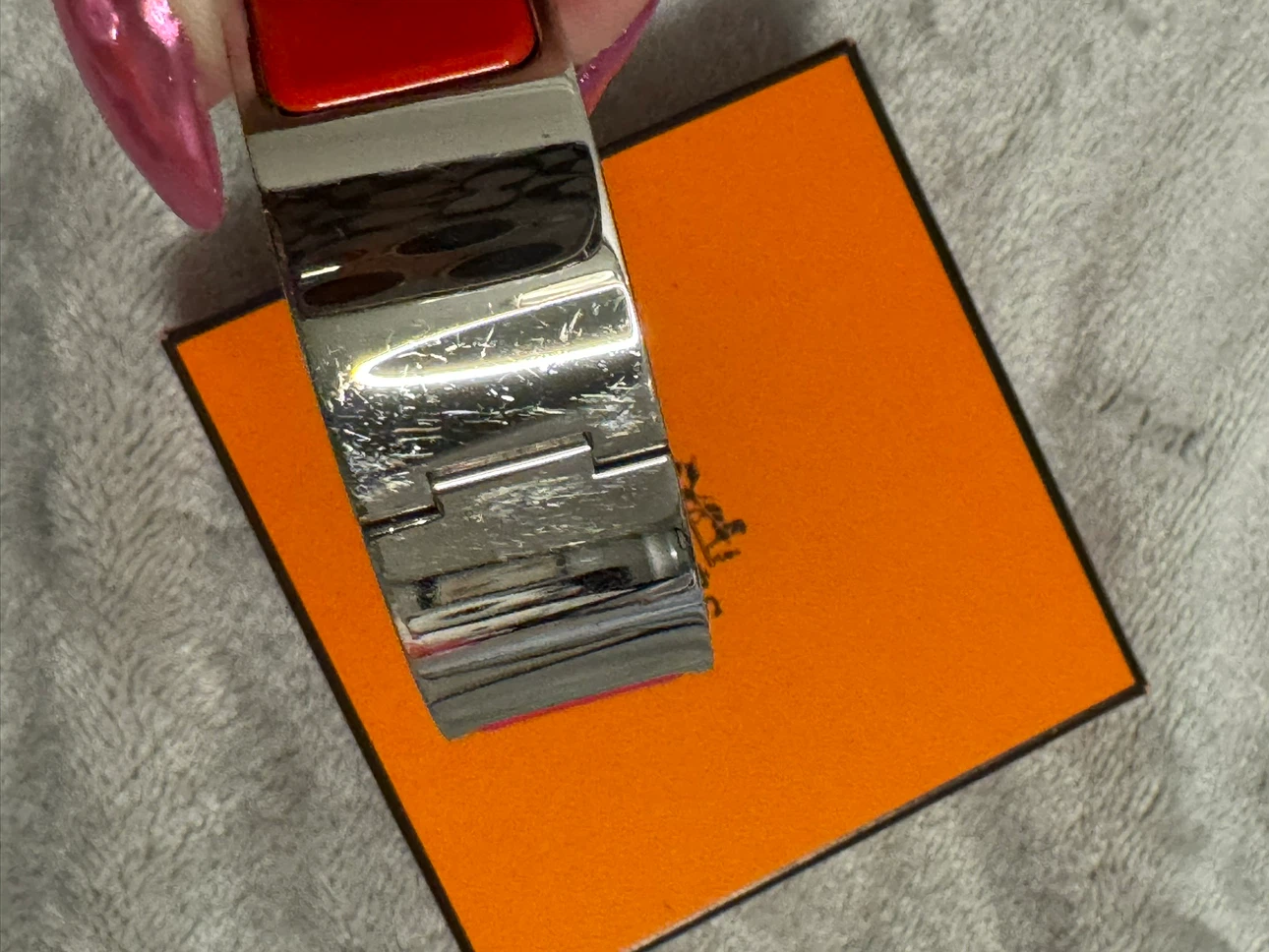 Authentic Hermes Clic H Bracelet - photo 4