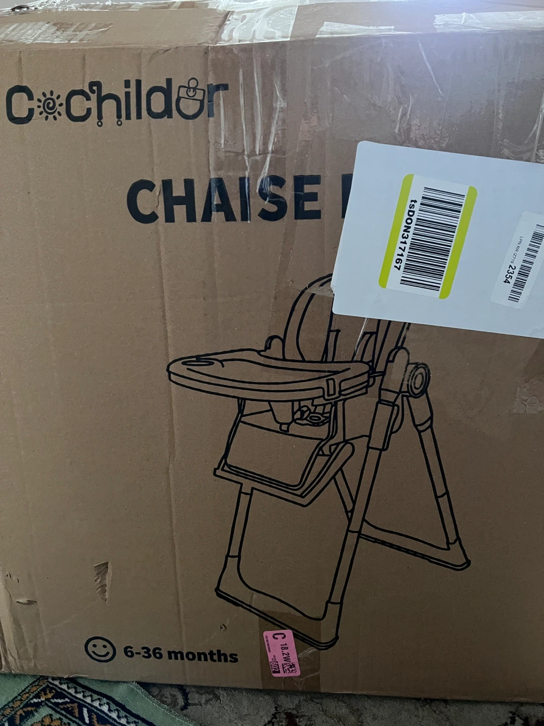 Cochildor 3-in-1 Foldable High Chair - photo 2
