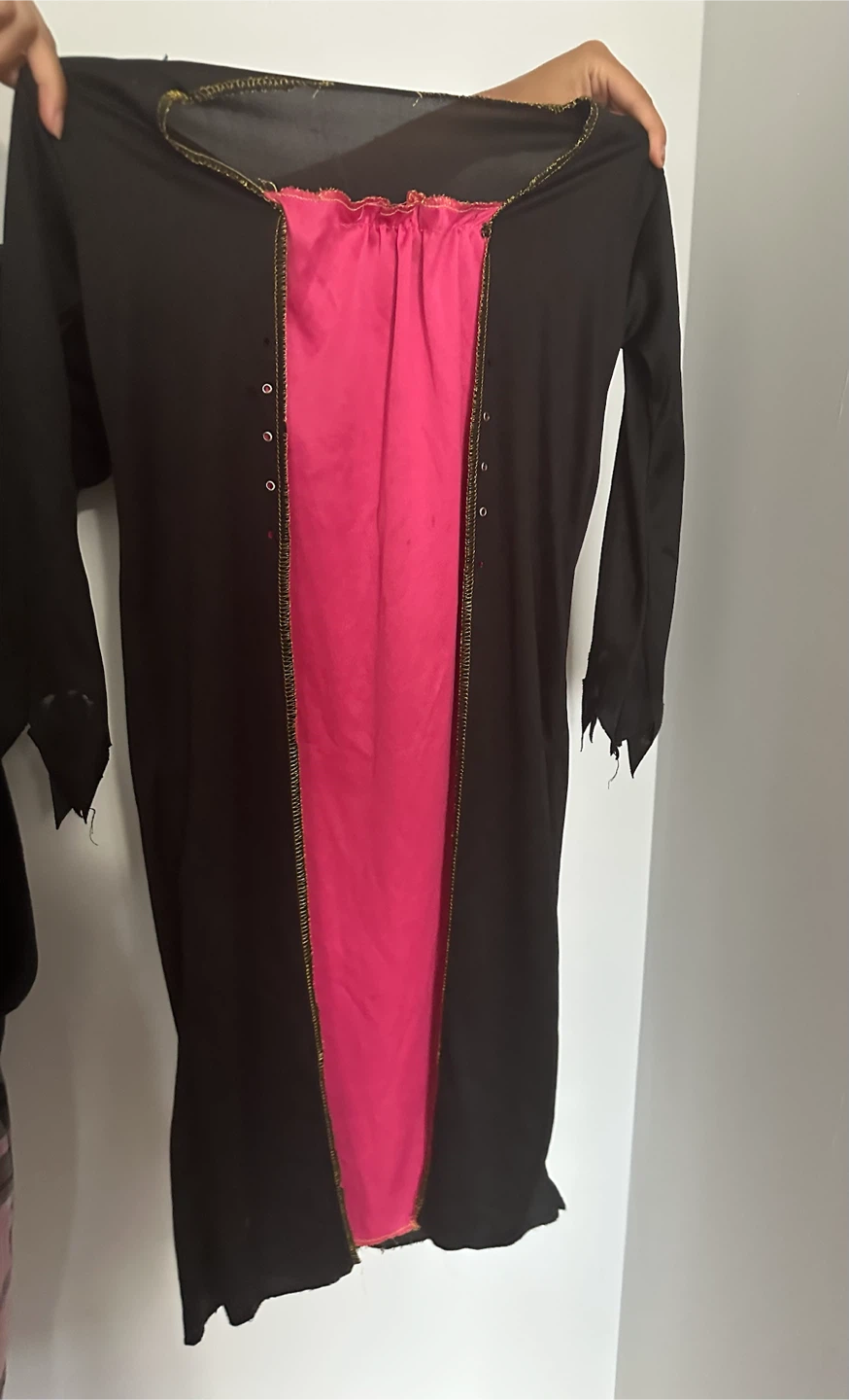 Black and Pink Costume Dress