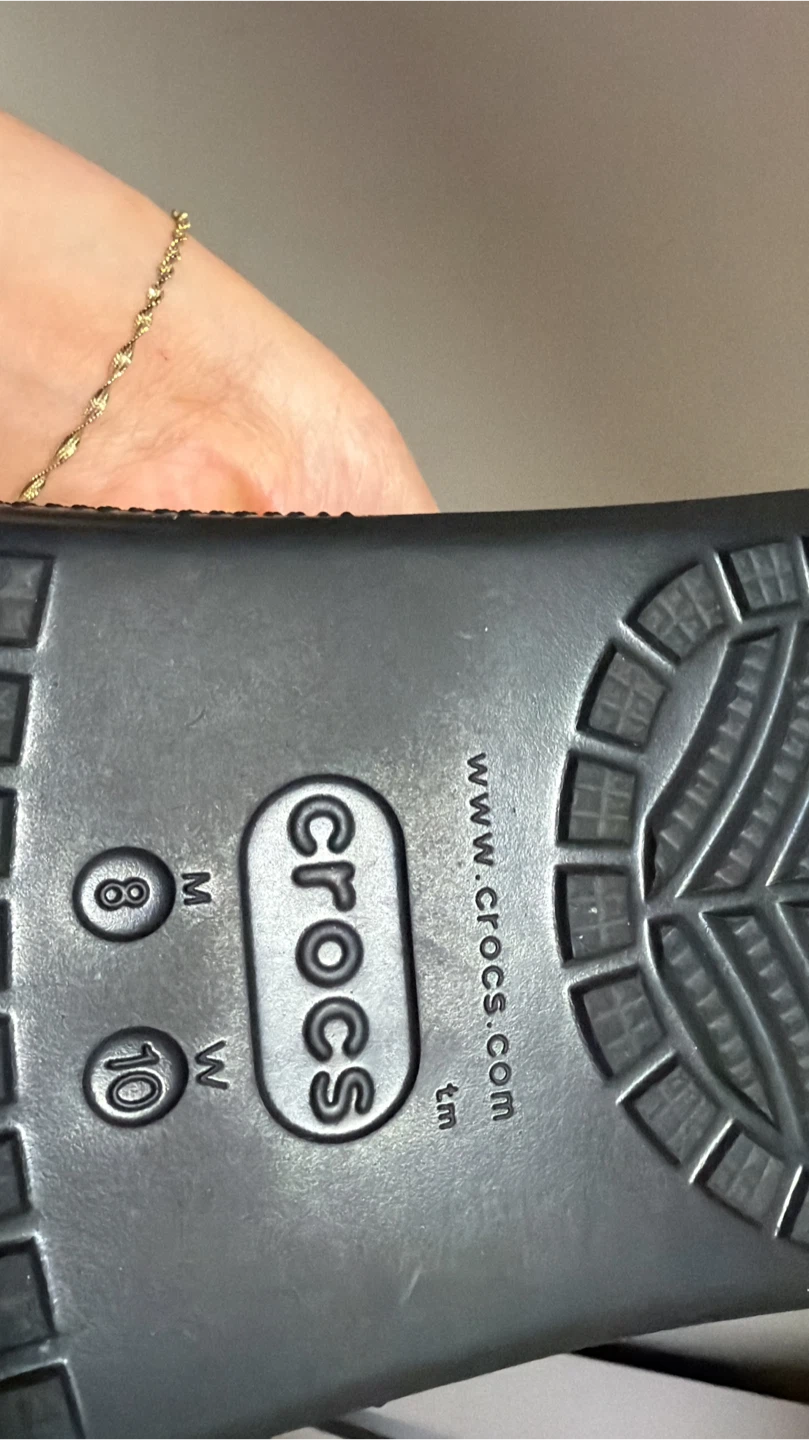 Black Crocs Platform Clogs - photo 3
