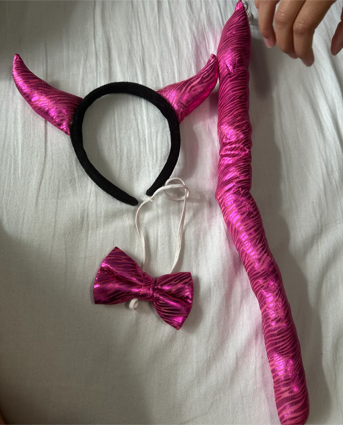 Pink Devil Costume Accessory Set