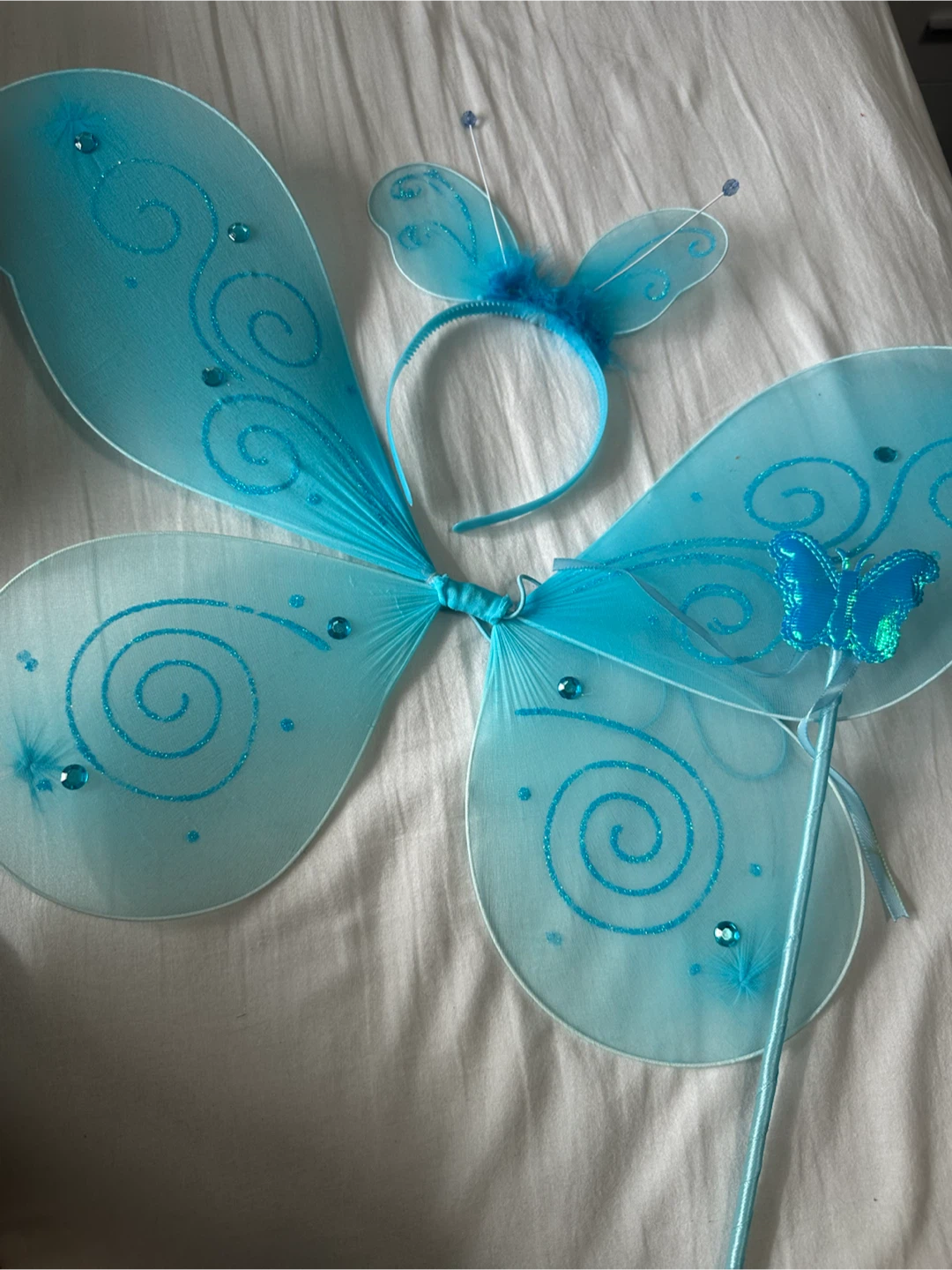 Blue Fairy Costume Set