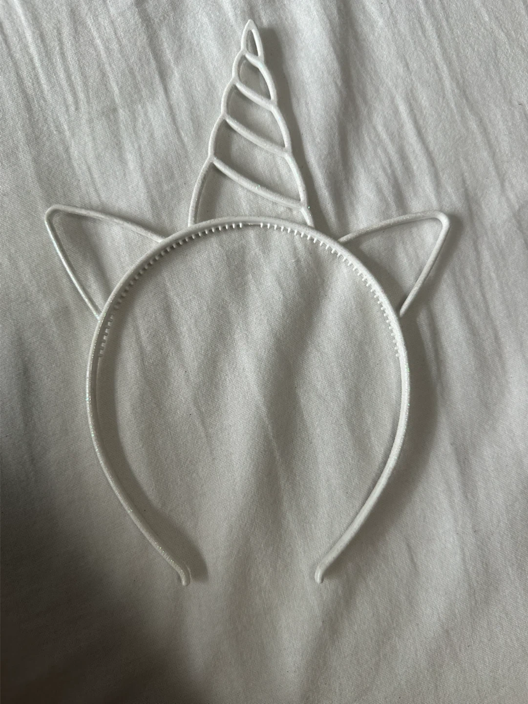 White Unicorn Headband