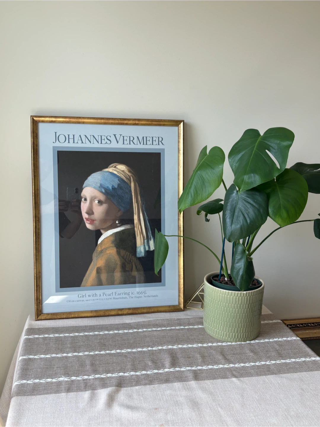 Johannes Vermeer Girl with a Pearl Earring Print
