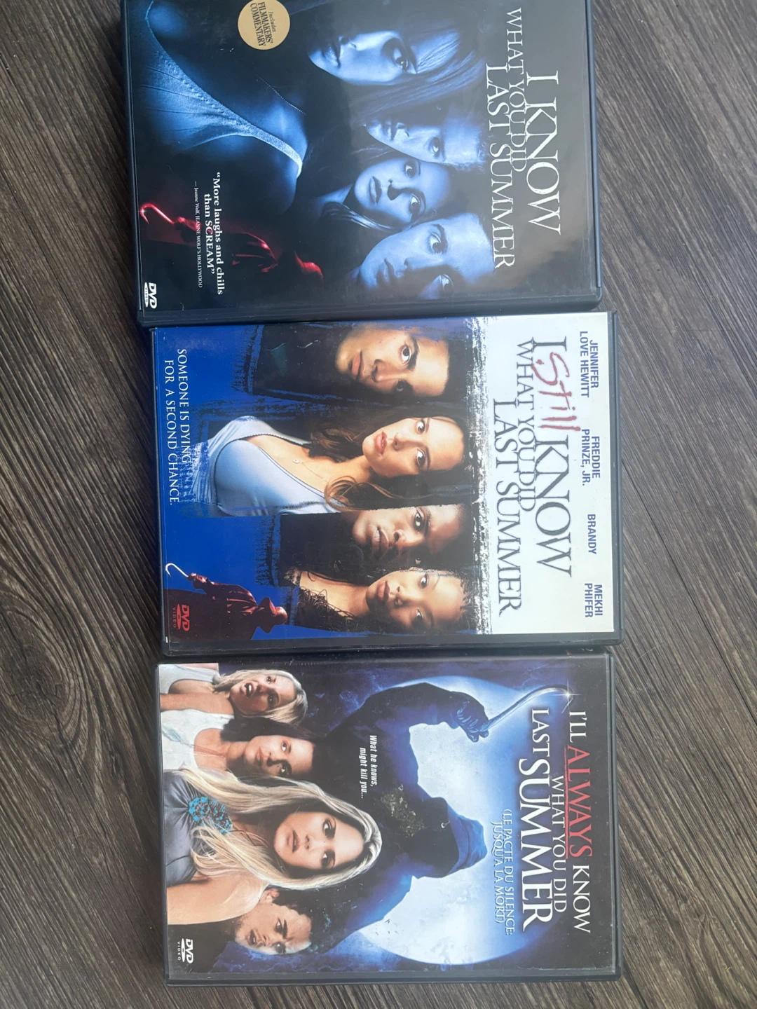 I Know What You Did Last Summer DVD Trilogy 🏈