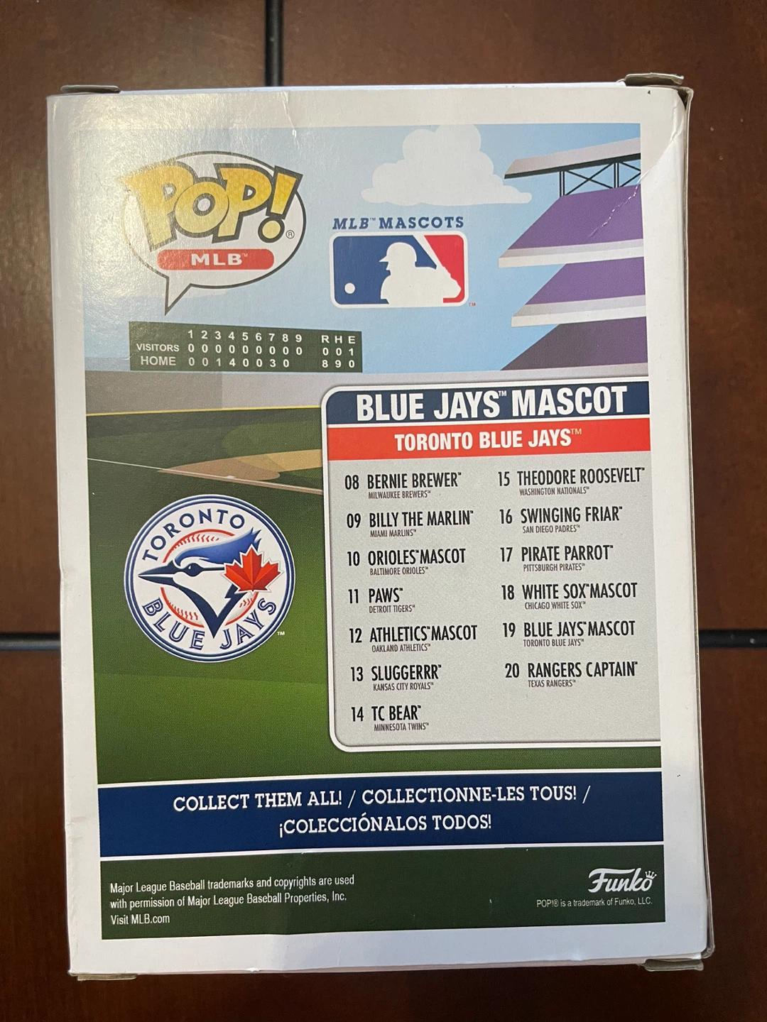NEW! Funko Pop MLB Toronto Blue Jays Mascot #19 - photo 2