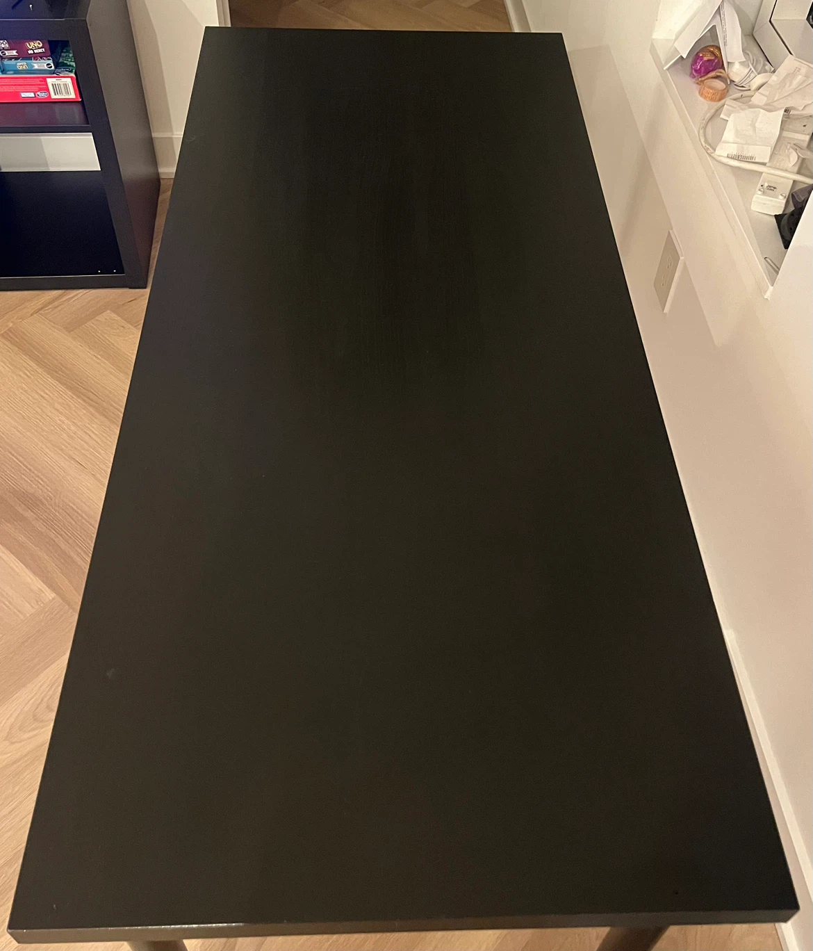 IKEA 140 x 60 CM black desk - photo 2