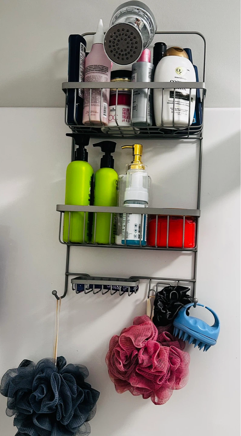 Over-the-Showerhead Bathroom Caddy