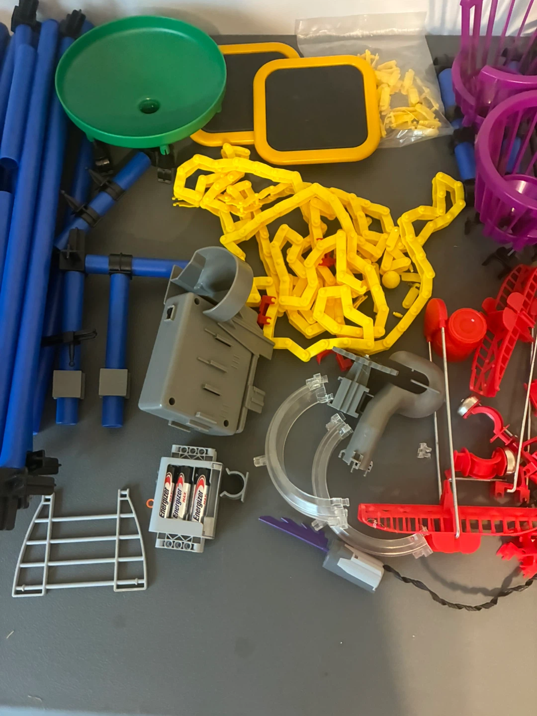 Chaos Tower World of Motion Marble Run Parts Lot Motor Track - photo 3