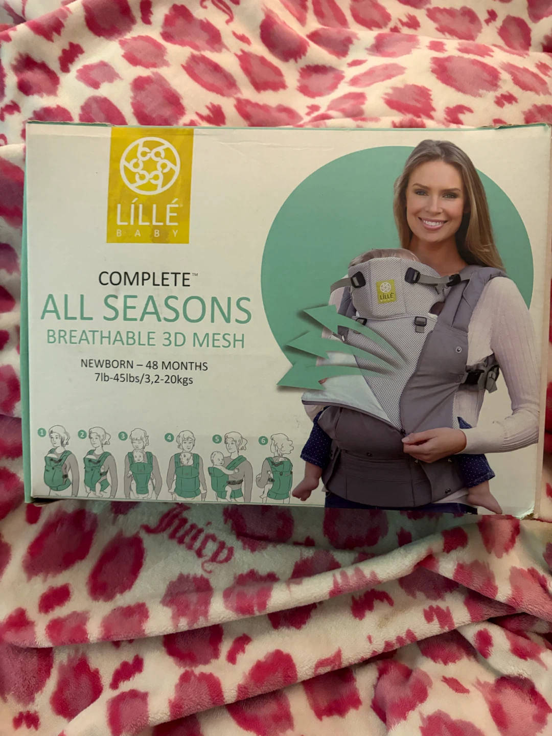 Lillebaby all seasons 6 in 1 baby carrier