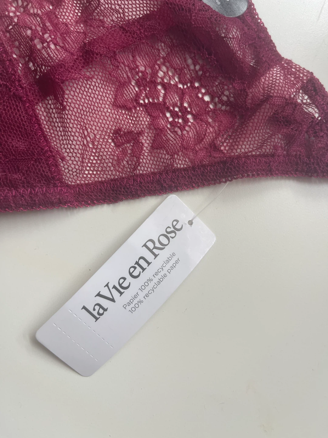 La Vie en Rose lace thong size S - photo 3