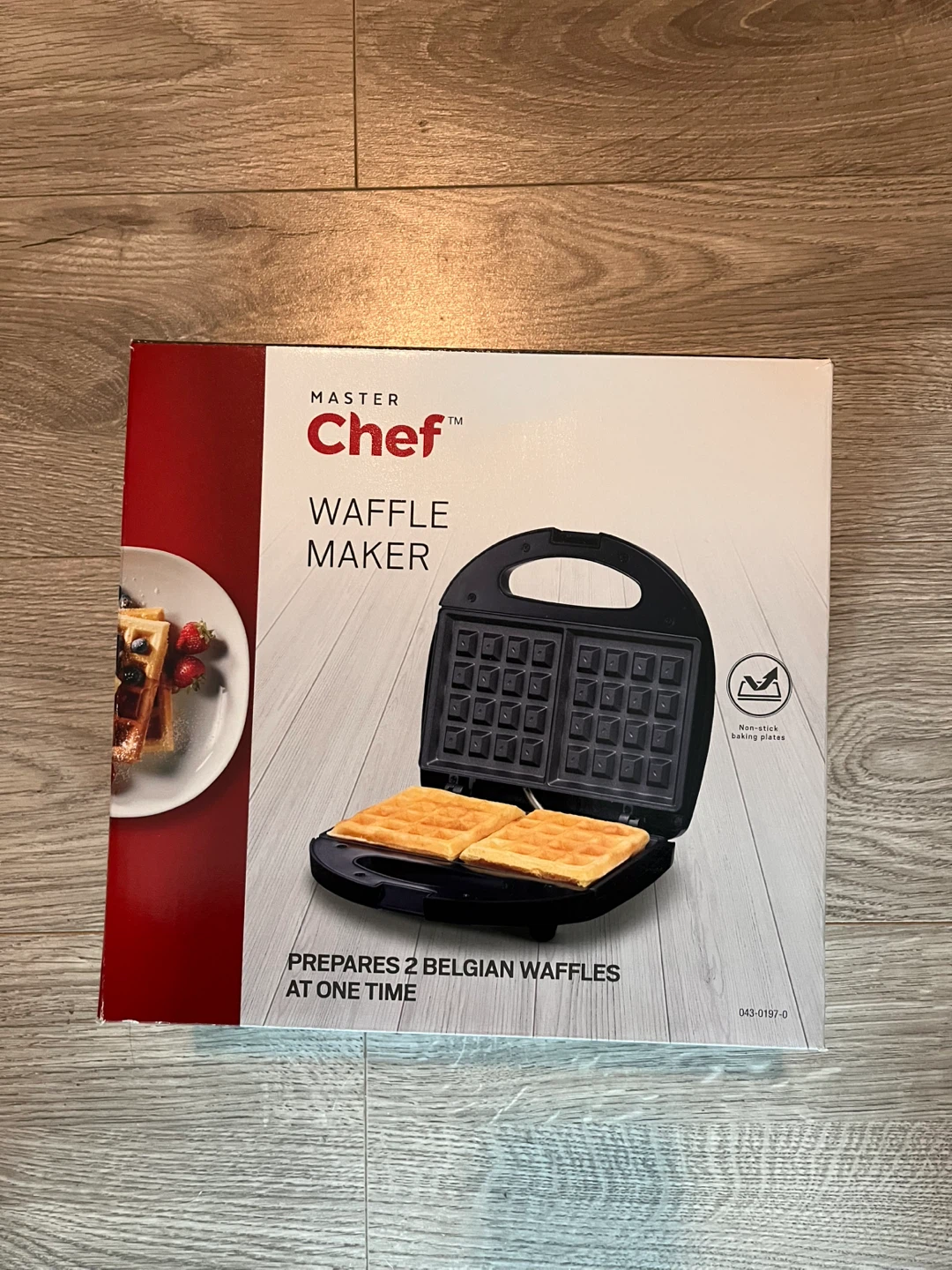 New unused Master Chef Waffle Maker 043-0197-0