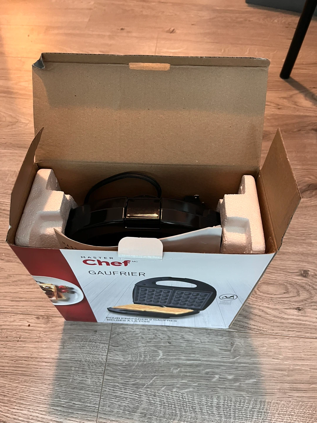 New unused Master Chef Waffle Maker 043-0197-0 - photo 2