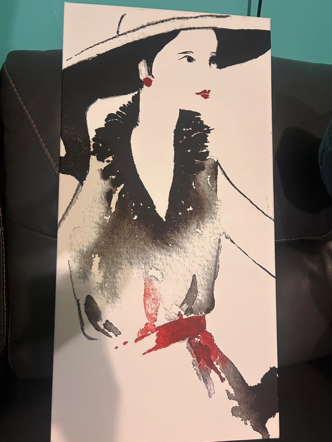 Fashion Illustration Canvas Wall Art