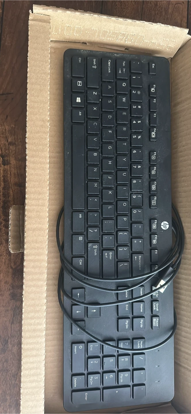 HP Wired USB Keyboard
