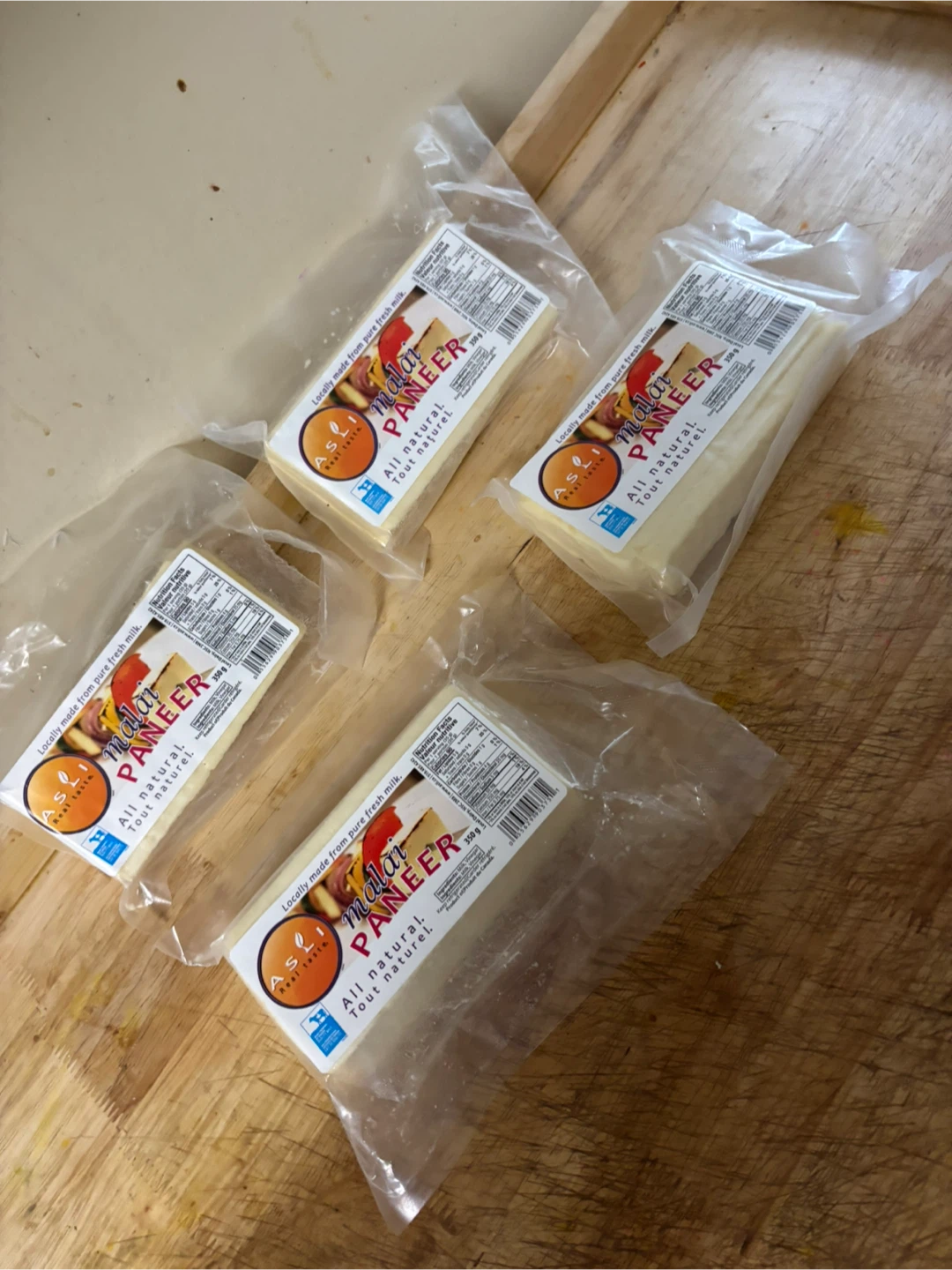 4x Asli Malai Paneer 350g