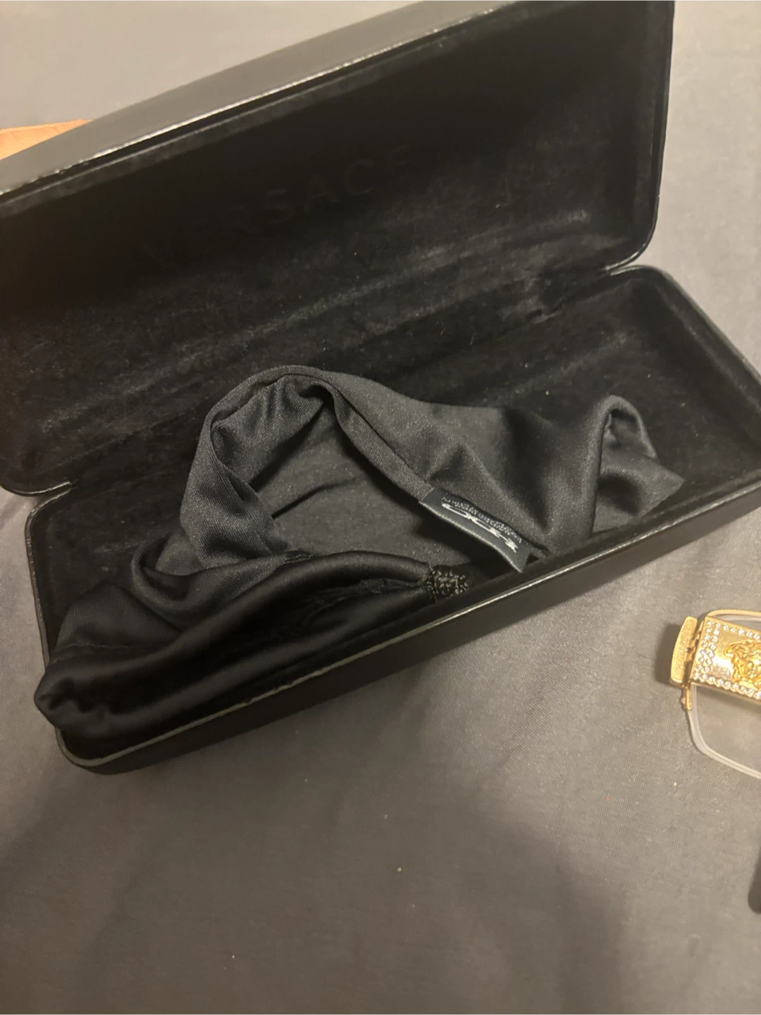 Versace eyeglasses with case - photo 4