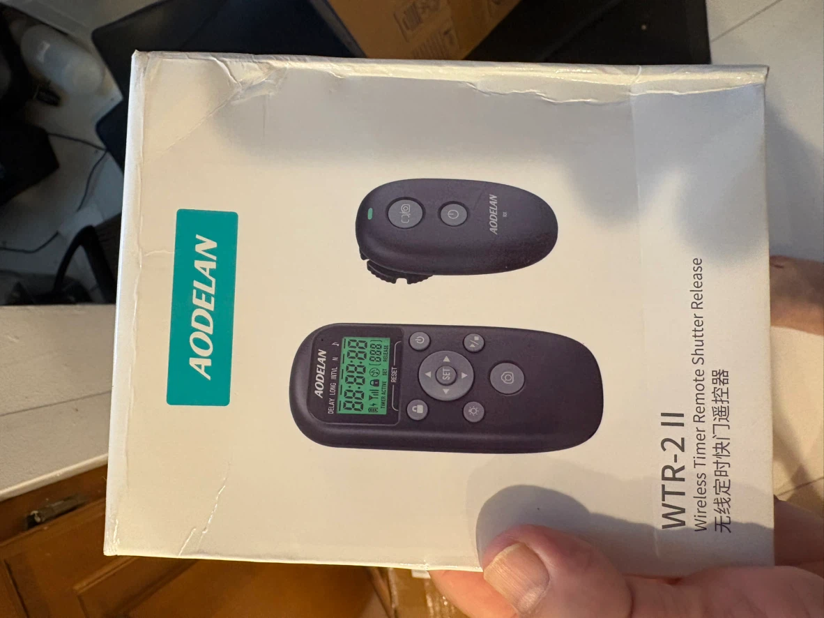 Aodelan WTR-2 II Wireless Timer Remote Shutter for Sony - photo 2