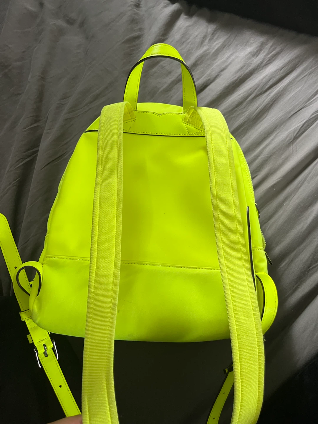 Kate Spade Neon Yellow Nylon Backpack - photo 2
