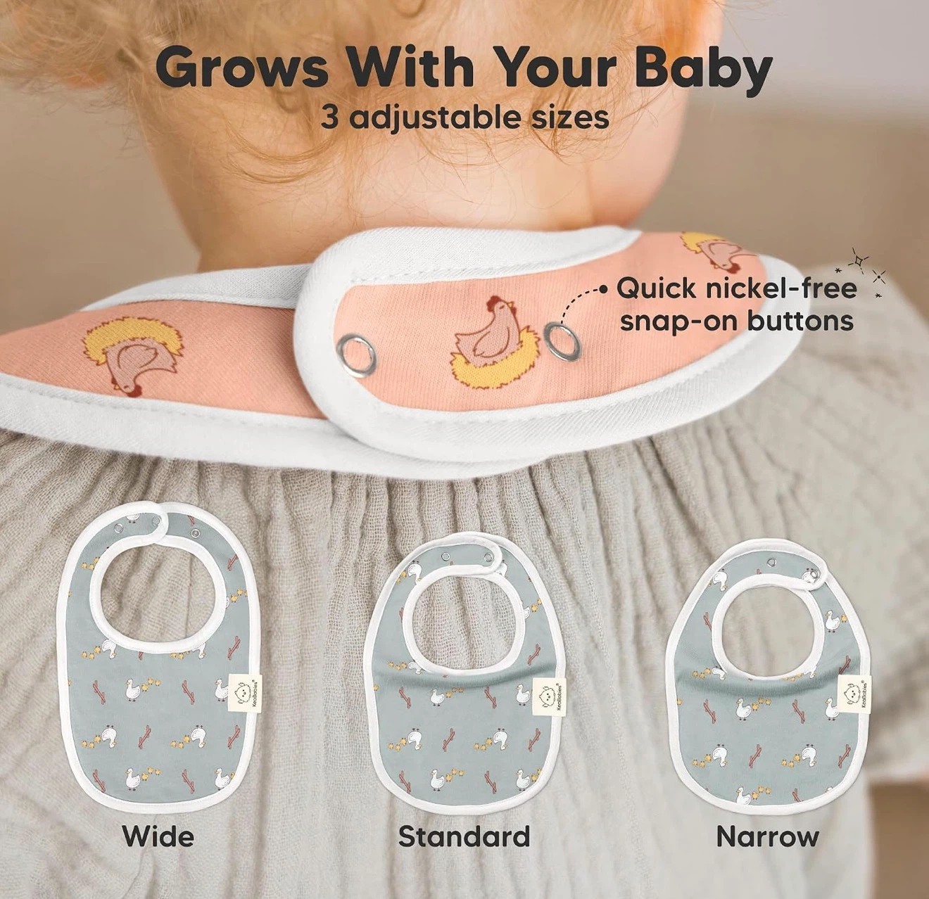 🏈 KeaBabies Urban Drool Bibs 8-Pack - photo 4