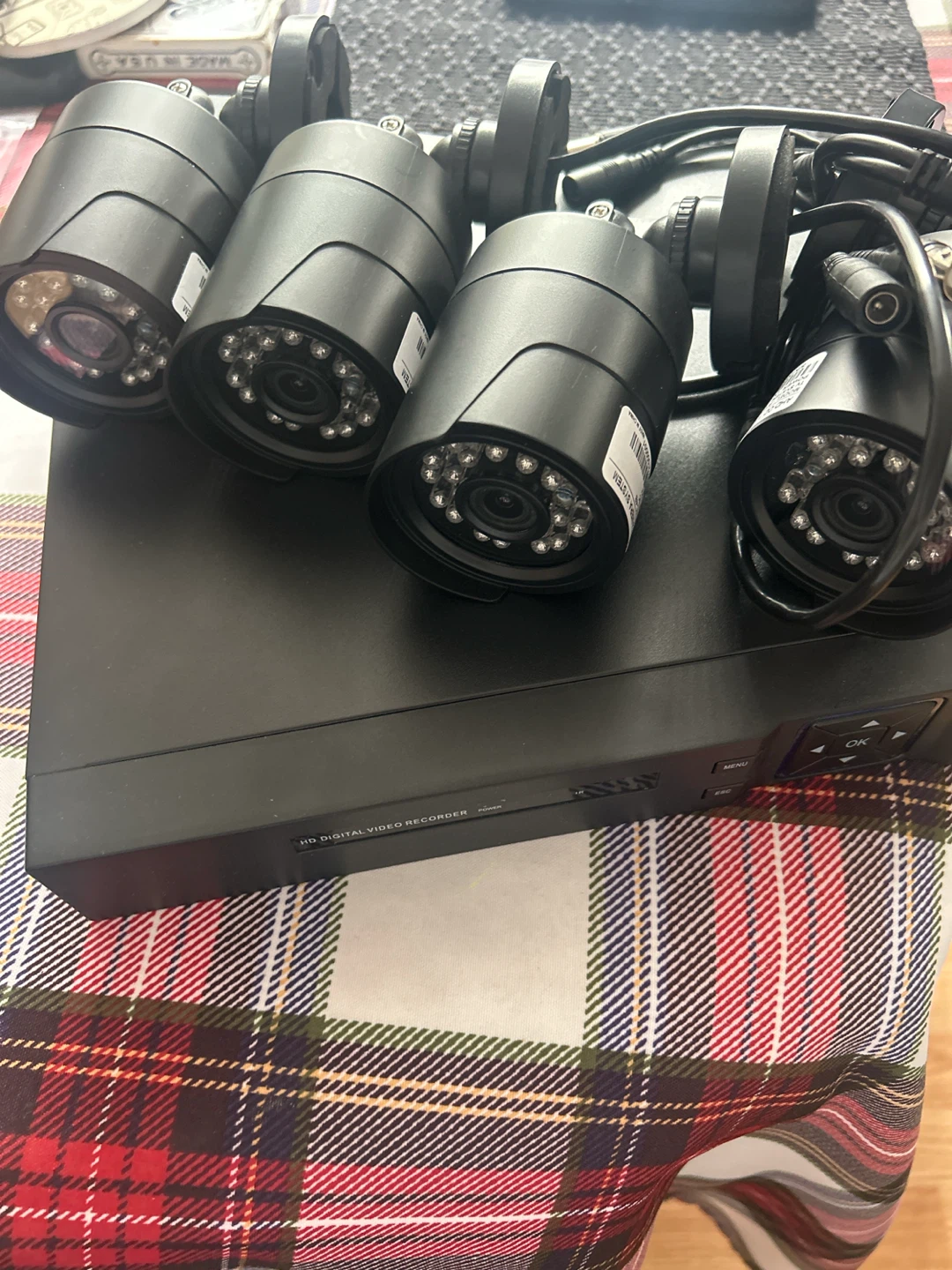 HD Digital Video Recorder and Security Camera System