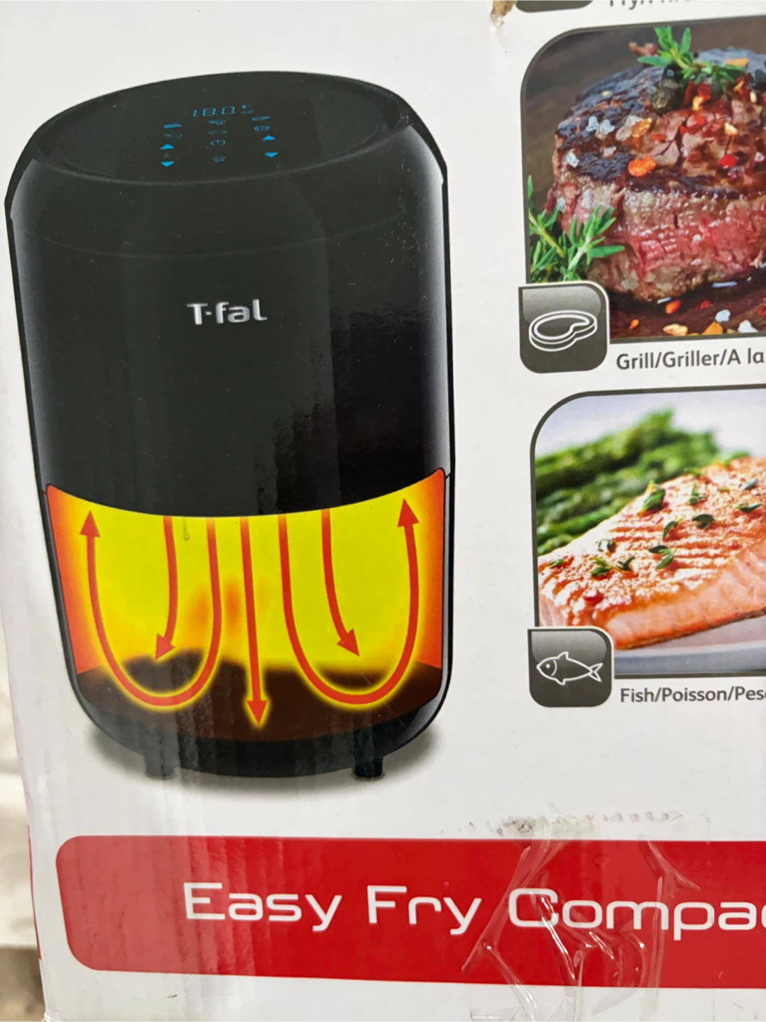 T-fal Easy Fry Compact 1.6L Air Fryer