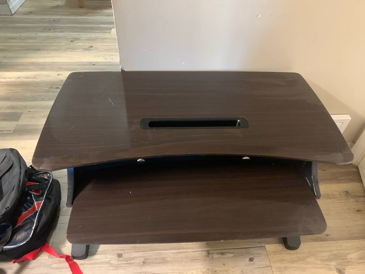 Adjustable Standing Desk Converter - photo 2