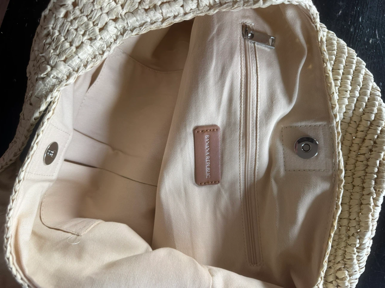 Banana Republic Woven Straw Shoulder Bag - photo 2