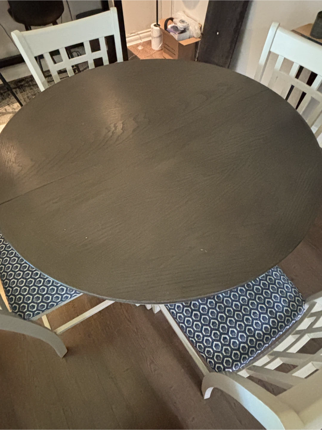 42 inch bar height table with 18 inch leaf - photo 3