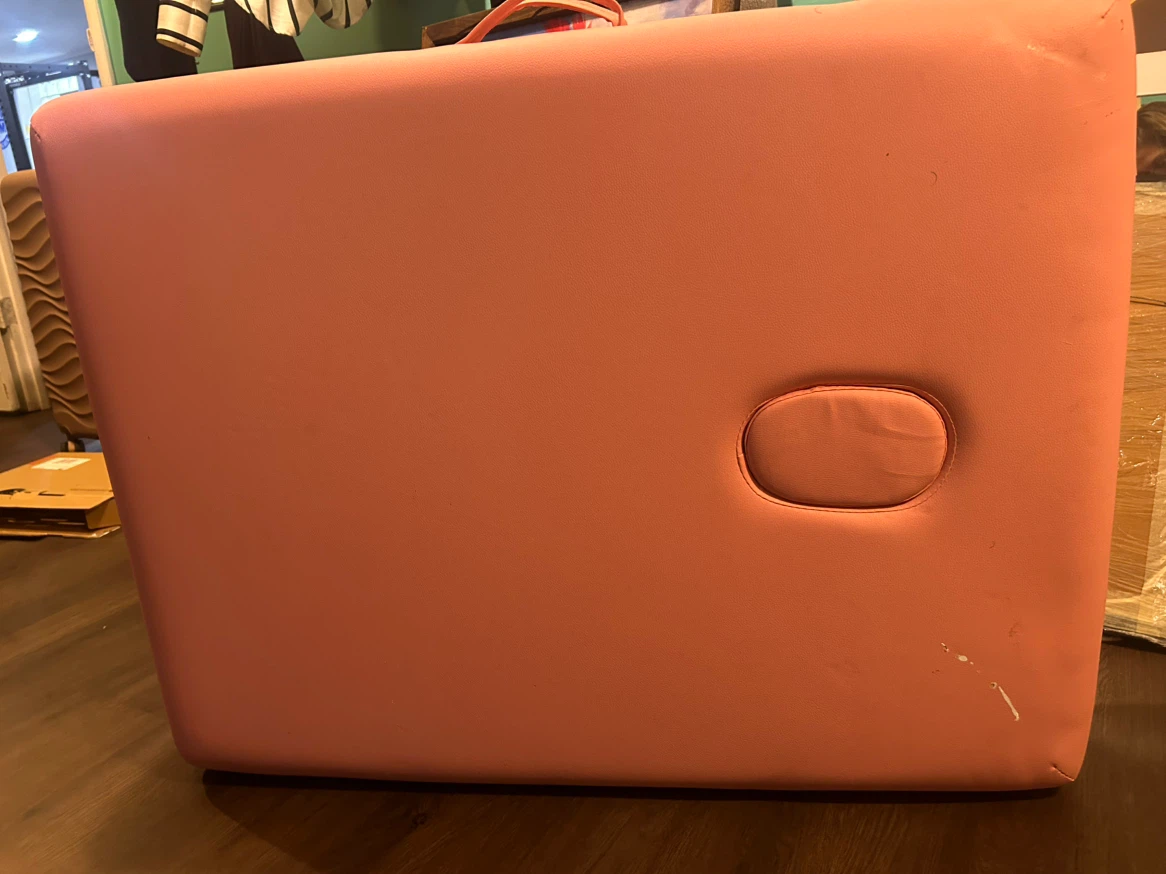 Pink Portable Massage Table