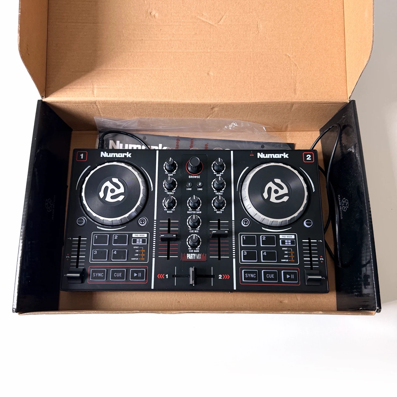 Numark Party Mix 2 Ch. DJ Controller 🏈 - photo 3