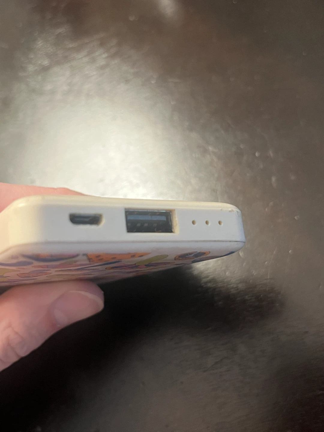 Mushroom Pattern Portable Power Bank 5000mAh - photo 4