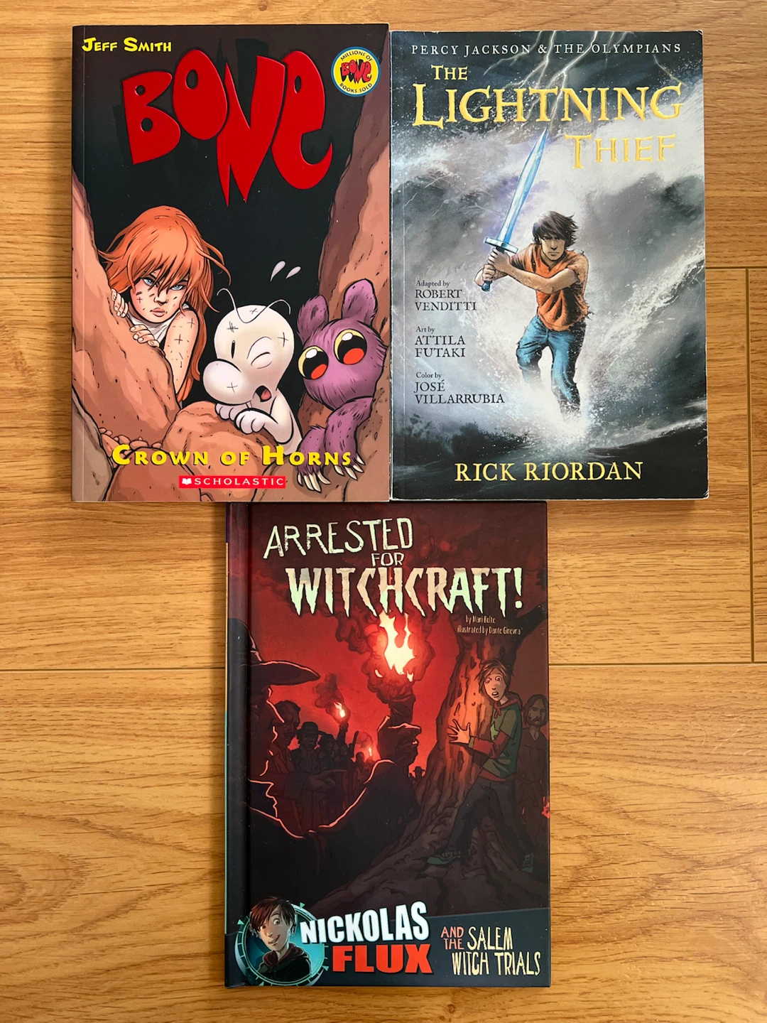 Children’s Graphic Novels ($10 for all 3!)