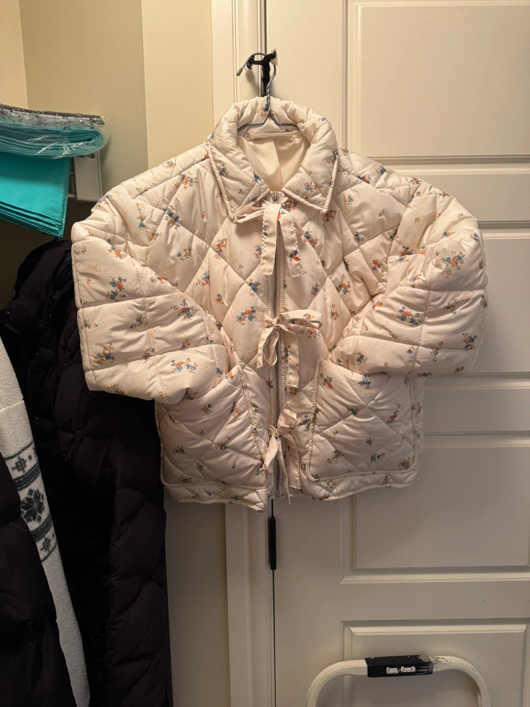 No Boundaries Floral Quilted Jacket - photo 3